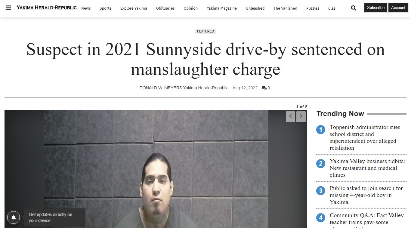 Suspect in 2021 Sunnyside drive-by sentenced on manslaughter charge ...